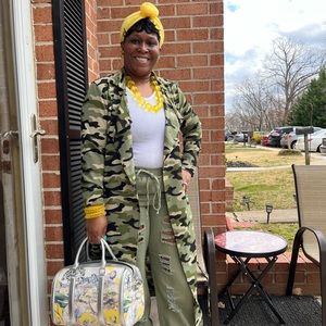 Camouflage Women's Duster